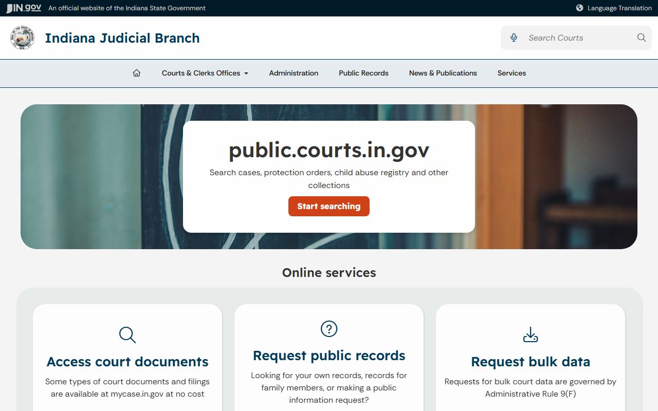 Carroll County court records public access rules