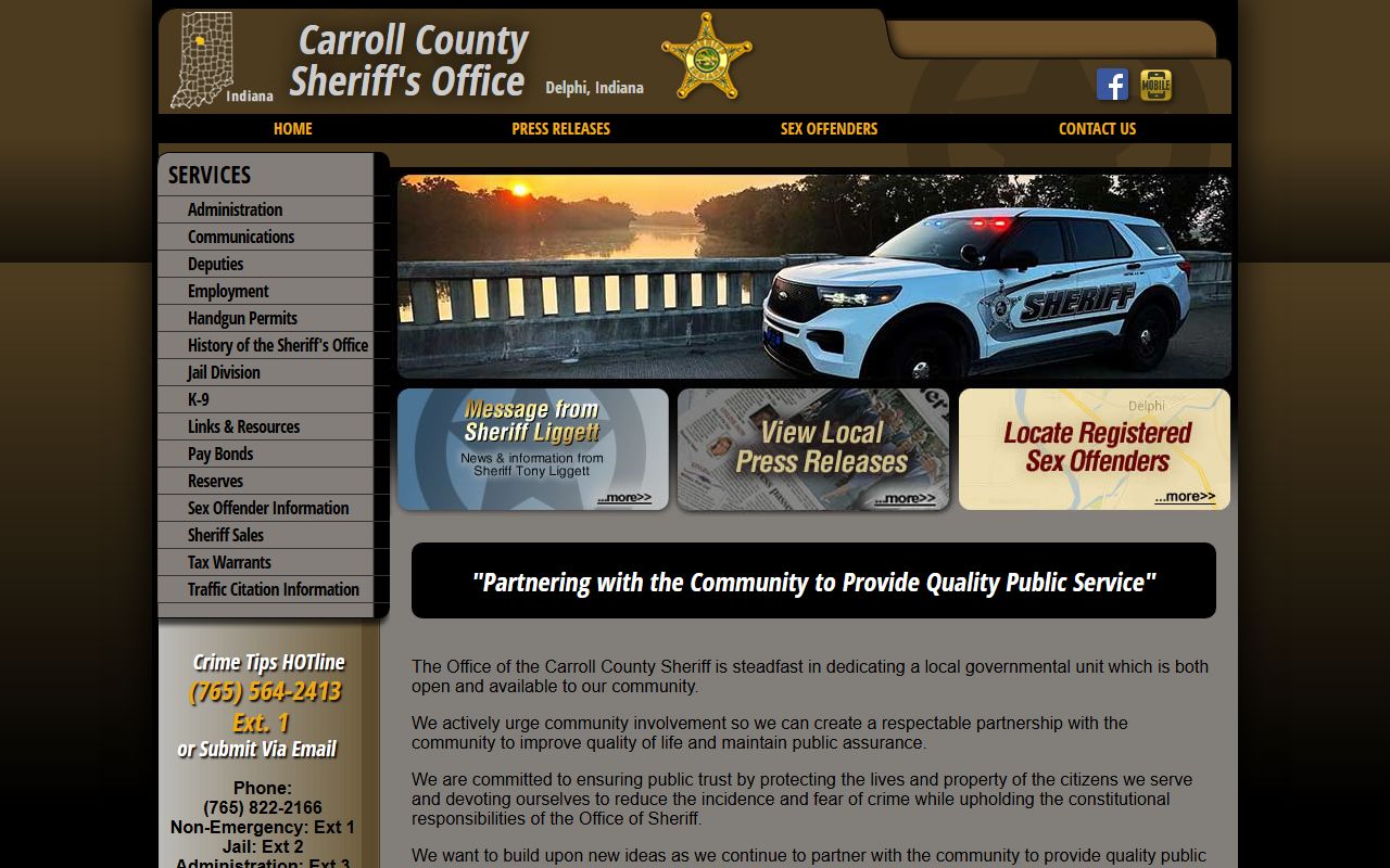 Carroll County court records sheriff and jail information
