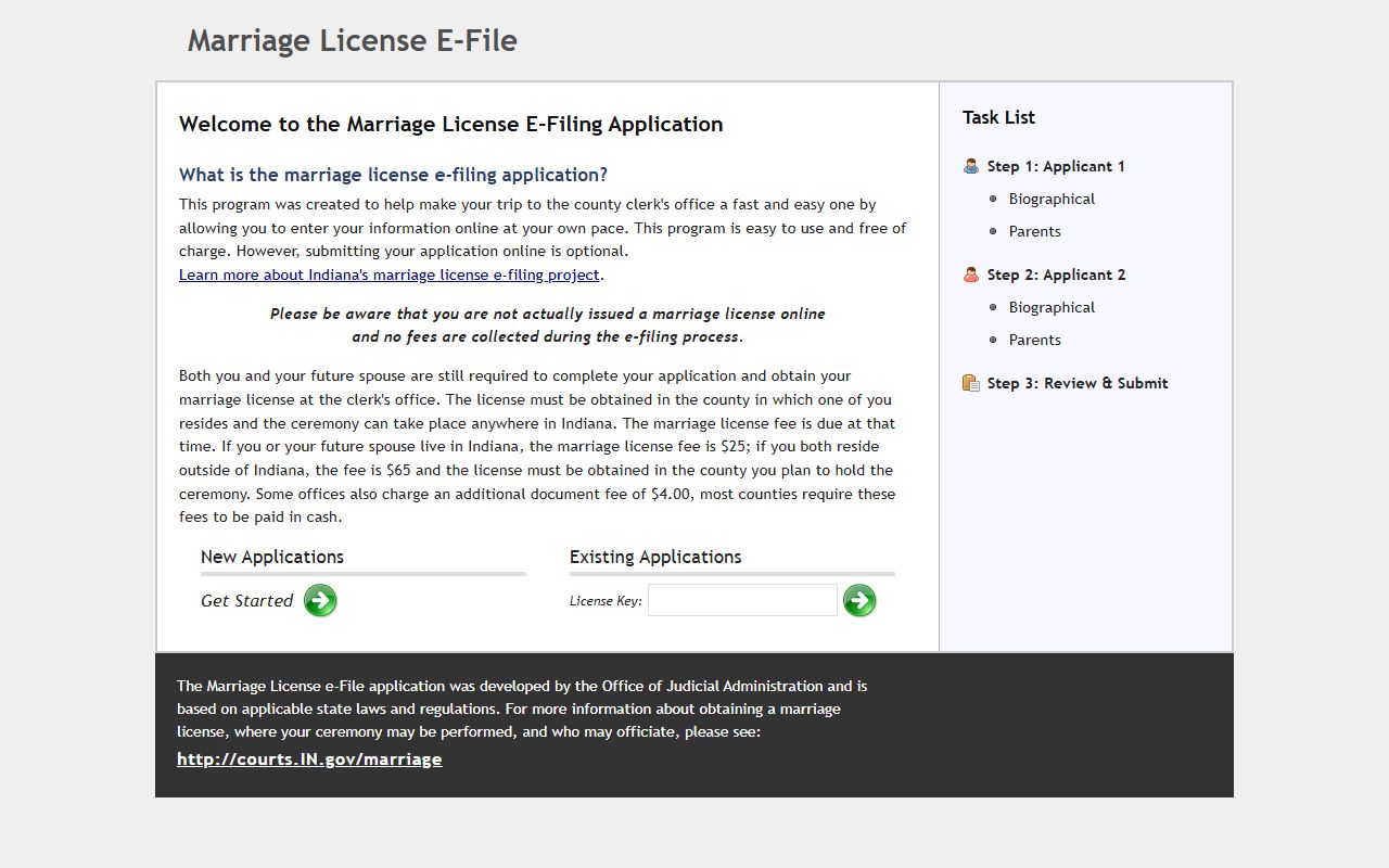 Carroll County marriage records online marriage application